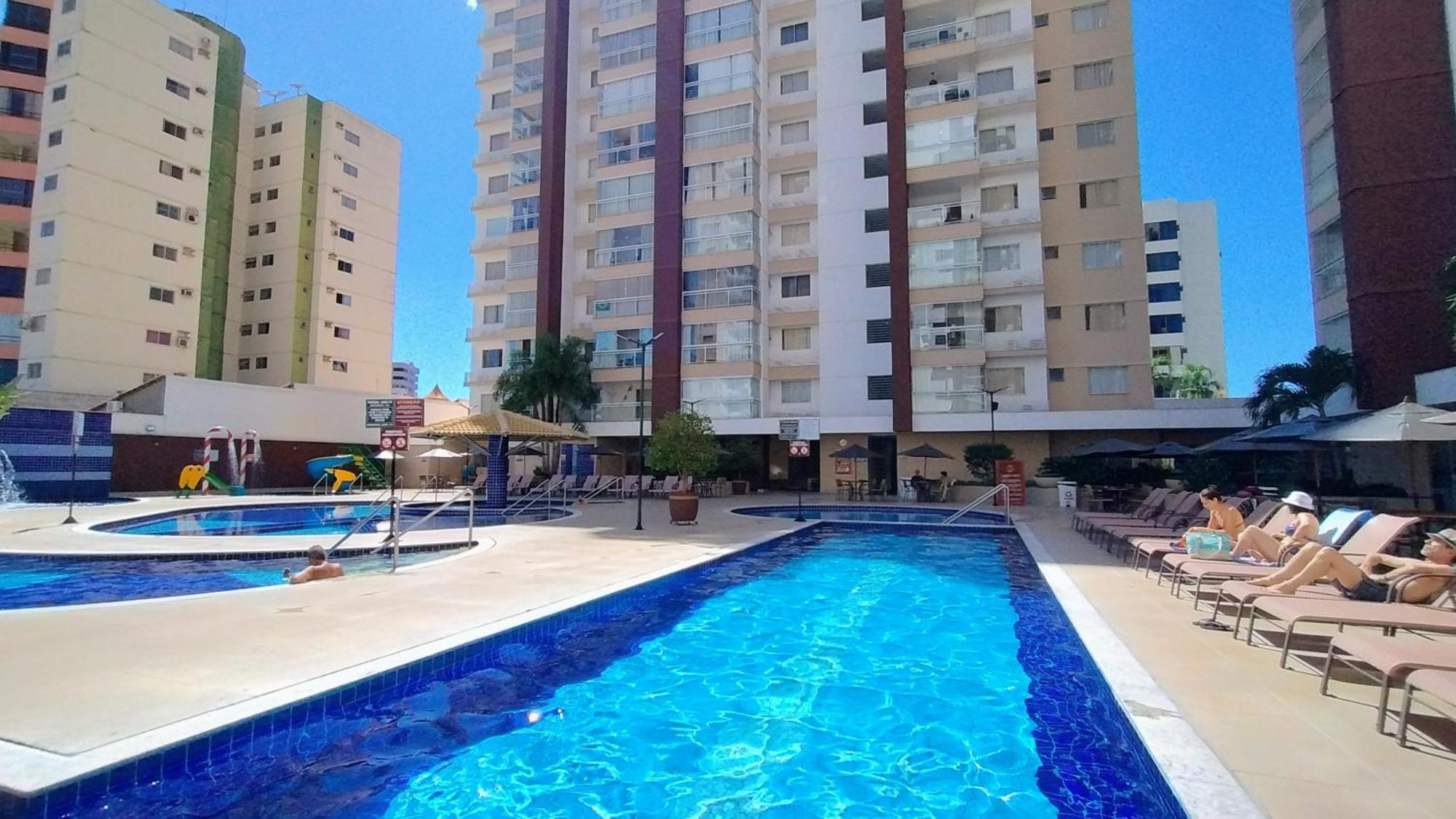 Casa Da Madeira Caldas Novas - Achei Ferias - Com Roupa De Cama Dış mekan fotoğraf